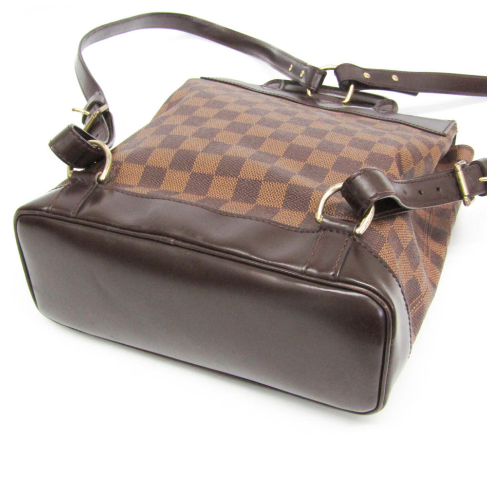 LOUIS VUITTON Brown Damier Backpack - Picture 4 of 16